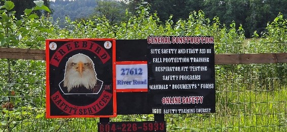 FreeBird safety Abbotsford, 27612 River Road, Abbotsford