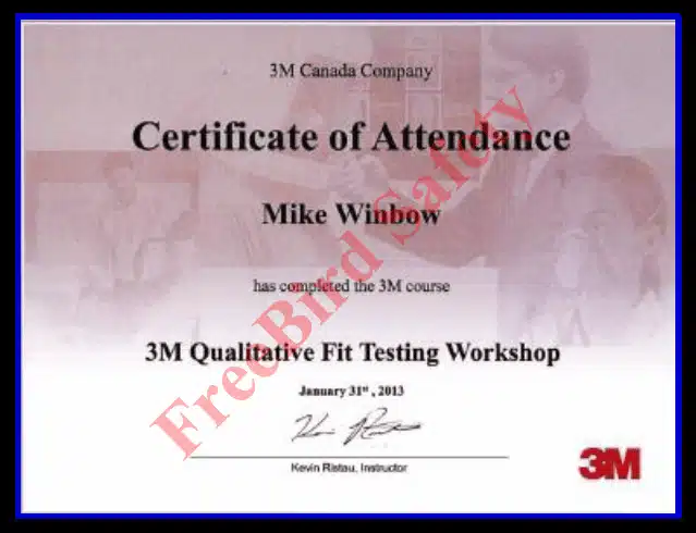 Respirator Mask Fit Testing, Mobile Service, Vancouver - Fraser Valley $50 34 Qualitative Respirator Fit testing Certification