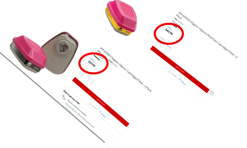 Buying a Fake Respirator Online | 2 Huge Problems 8 Filter Prices in Reality