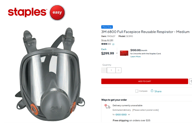 Buying a Fake Respirator Online | 2 Huge Problems 2 Real respirator that can be fit tested